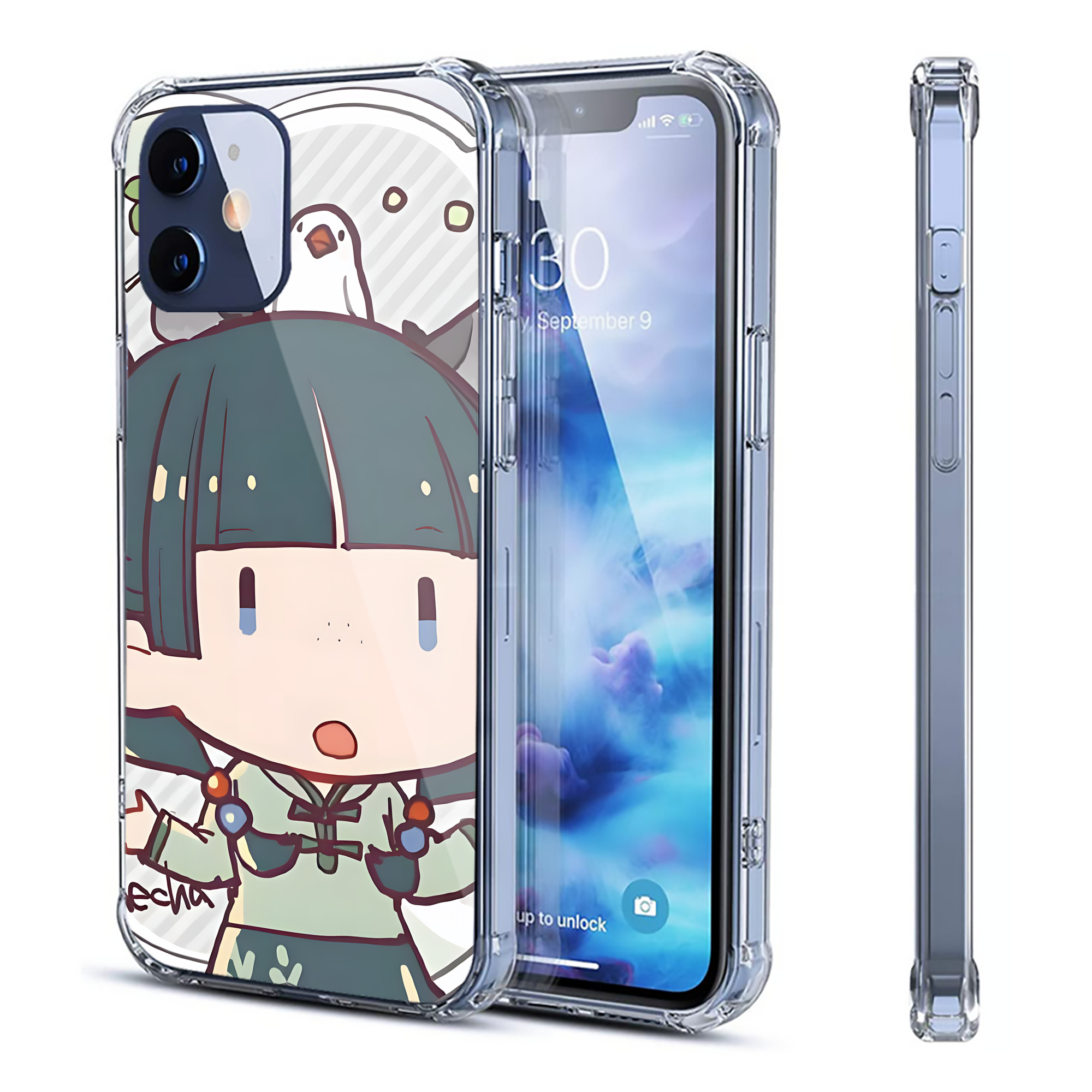 （画像用） 薬屋のひとりごと The Apothecary Diaries 【iPhone 12シリーズ対応】透明スマホケース（クリアソフトケース）